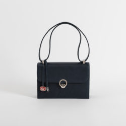 Borse da donna small - blu artigiano cuoio milano